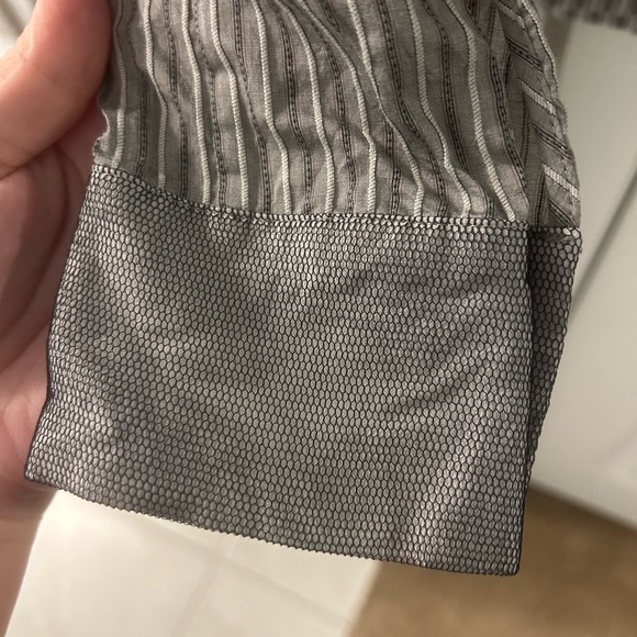 Gray Alberta Ferretti Top ASO Blair Waldorf on Gossip Girl Size 8 - Picture 6 of 16